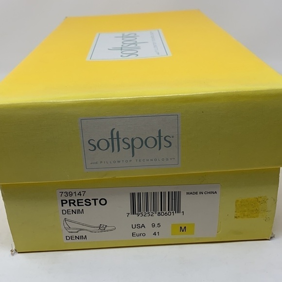 Softspots Presto flats in denim suede - Picture 10 of 10